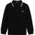 Fred Perry Twin Tipped Ls Polo Shirt BLACK