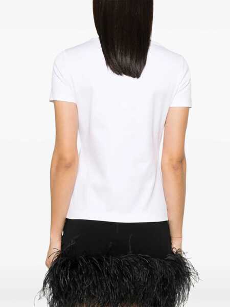 Tricouri Dolce & Gabbana T-Shirt With Logo WHITE Femei (BM 15745007) 4