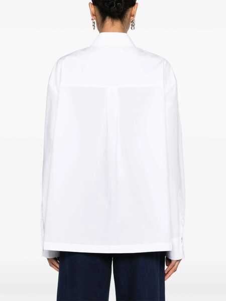 Camasi office Alexander Wang Shirt With Logo WHITE Femei (BM 15745031) 4