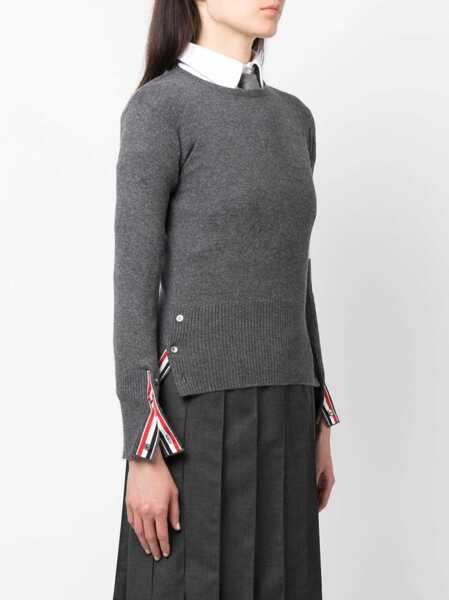 Pulovere Thom Browne Cashmere Sweater GREY Femei (BM 15745040) 3