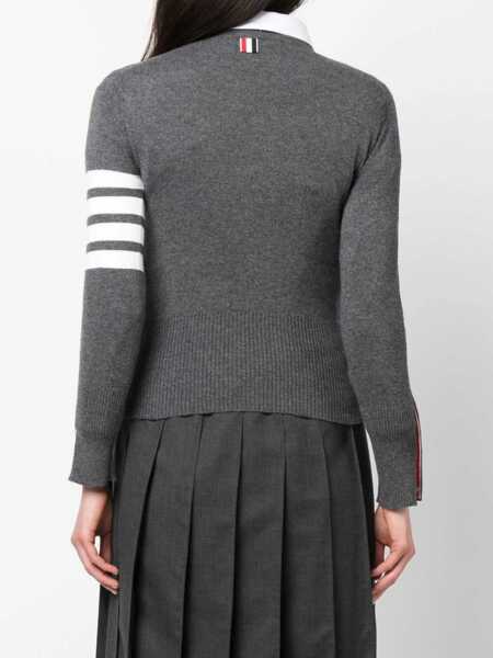 Pulovere Thom Browne Cashmere Sweater GREY Femei (BM 15745040) 4