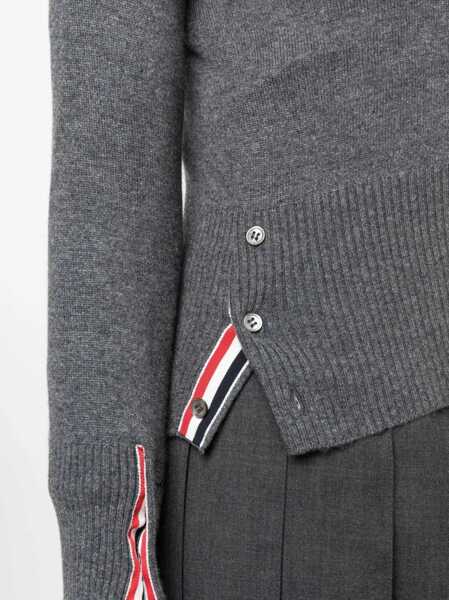 Pulovere Thom Browne Cashmere Sweater GREY Femei (BM 15745040) 5