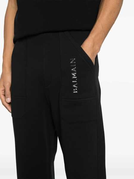 Treninguri Balmain Jogging Pants With Logo BLACK Barbati (BM 15745100) 5