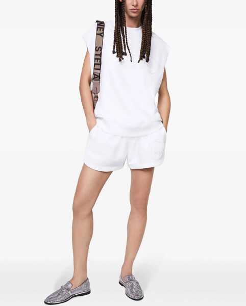 Pantaloni scurti Stella McCartney Shorts With Logo WHITE Femei (BM 15745133) 2