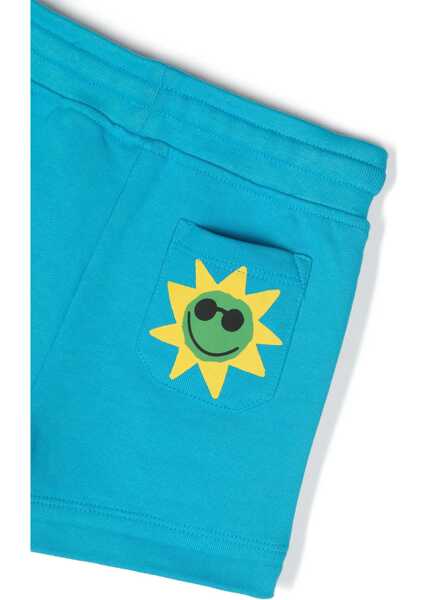 Pantaloni scurti Stella McCartney Jersey Shorts BABY BLUE Baieti (BM 15745352) 3