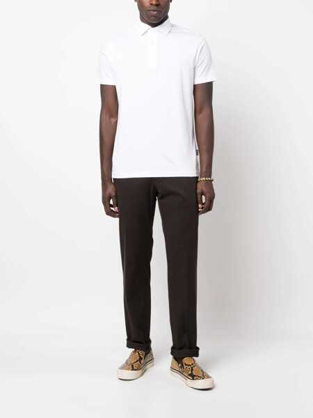 Tricouri Polo Aspesi Cotton Polo WHITE Barbati (BM 15745361) 2