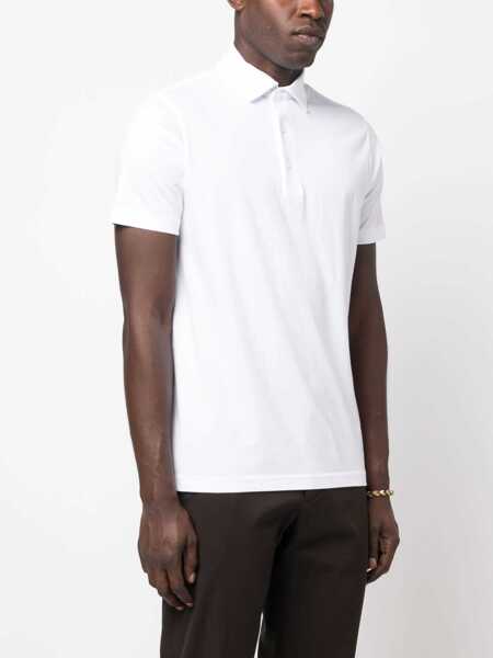 Tricouri Polo Aspesi Cotton Polo WHITE Barbati (BM 15745361) 3