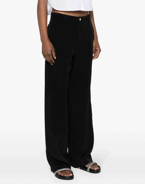 Pantaloni casual MOSCHINO JEANS Palazzo Pants BLACK Femei (BM 15745376) 3