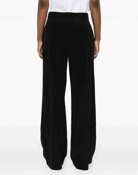 Pantaloni casual MOSCHINO JEANS Palazzo Pants BLACK Femei (BM 15745376) 4