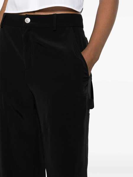 Pantaloni casual MOSCHINO JEANS Palazzo Pants BLACK Femei (BM 15745376) 5