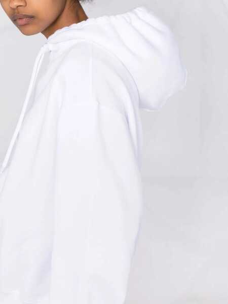 Hanorace Alexander Wang Essential Sweatshirt WHITE Femei (BM 15745400) 3