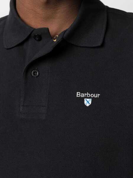 Tricouri Polo Barbour Regular Fit Polo Shirt BLACK Barbati (BM 15745502) 5