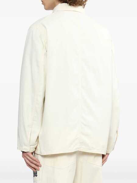 Camasi casual NEEDLES Cotton Shirt WHITE Barbati (BM 15745679) 4