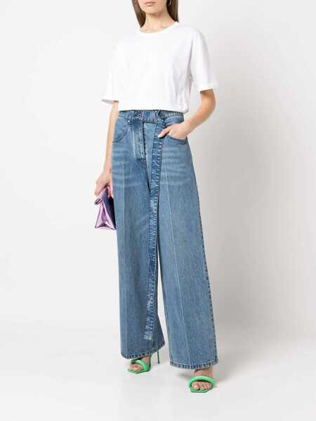 Tricouri Alexander Wang Essential T-Shirt WHITE Femei (BM 15745694) 2