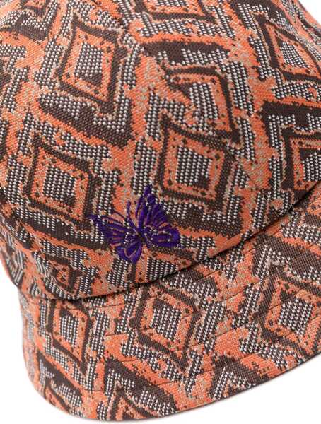 Sepci NEEDLES Hat With Print ORANGE Barbati (BM 15745700) 2