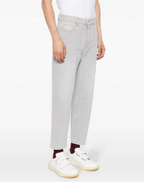 Blugi drepti AMI Paris Tapered Fit Jeans GREY Barbati (BM 15745730) 3