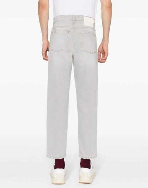 Blugi drepti AMI Paris Tapered Fit Jeans GREY Barbati (BM 15745730) 4