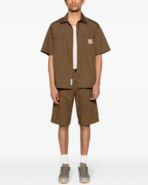 Pantaloni scurti Carhartt Cotton Bermuda Shorts BROWN Barbati (BM 15745772) 2
