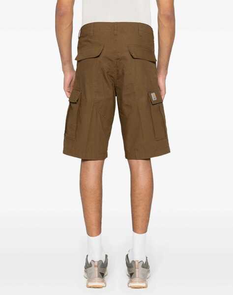 Pantaloni scurti Carhartt Cotton Bermuda Shorts BROWN Barbati (BM 15745772) 4