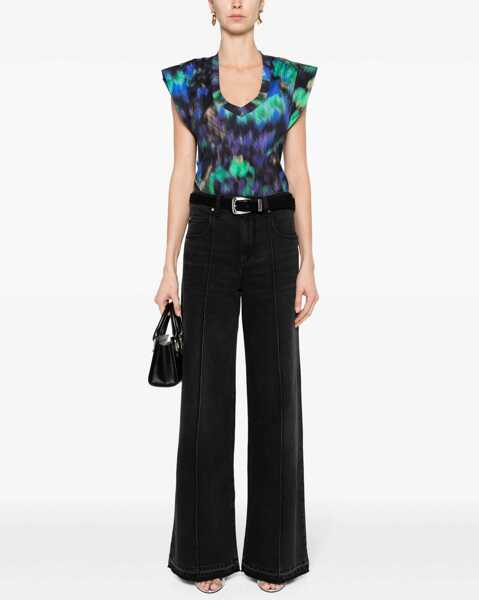 Blugi skinny Isabel Marant Pants Noldy BLACK Femei (BM 15745805) 2
