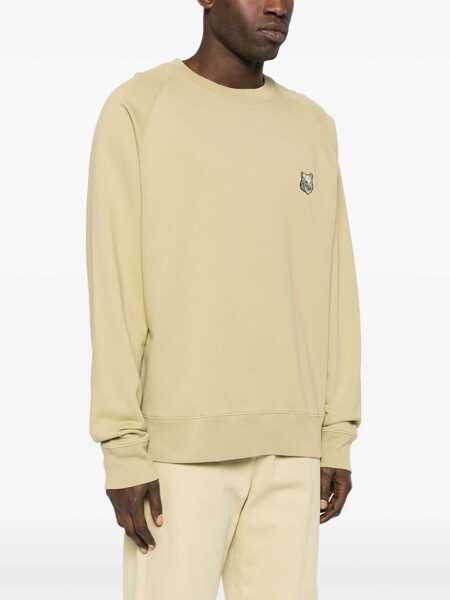 Bluze de trening MAISON KITSUN Oversize Sweatshirt BEIGE Barbati (BM 15745811) 3