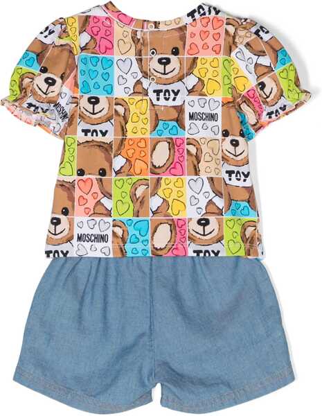 Tricouri Moschino T-Shirt And Shortsset MULTICOLOUR Fete (BM 15745847) 2