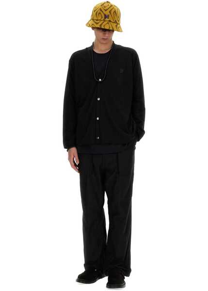 Cardigane NEEDLES Poly Mesh Cardigan BLACK Barbati (BM 15745880) 2