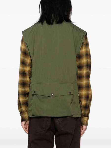 Veste casual NEEDLES Vest With Pockets GREEN Barbati (BM 15746069) 4