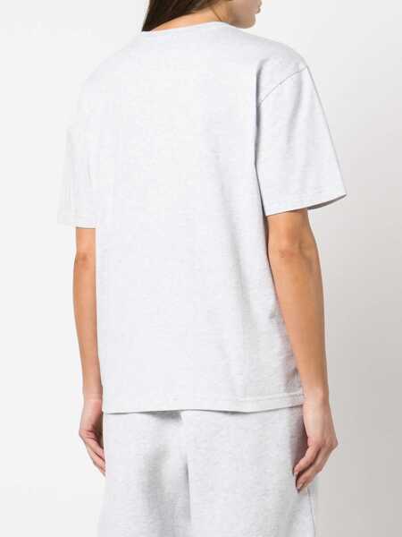 Tricouri Alexander Wang Essential T-Shirt GREY Femei (BM 15746222) 4