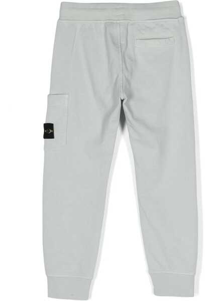 Pantaloni casual Stone Island Sweatshirt Pants - Pearl Grey GREY Baieti (BM 15746246) 2