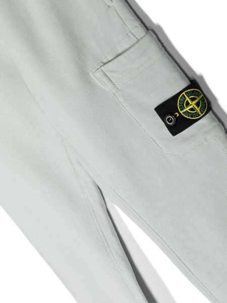 Pantaloni casual Stone Island Sweatshirt Pants - Pearl Grey GREY Baieti (BM 15746246) 3