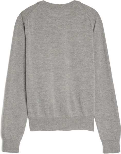 Pulovere casual MAISON KITSUN Baby Fox Jersey GREY Femei (BM 15746387) 2