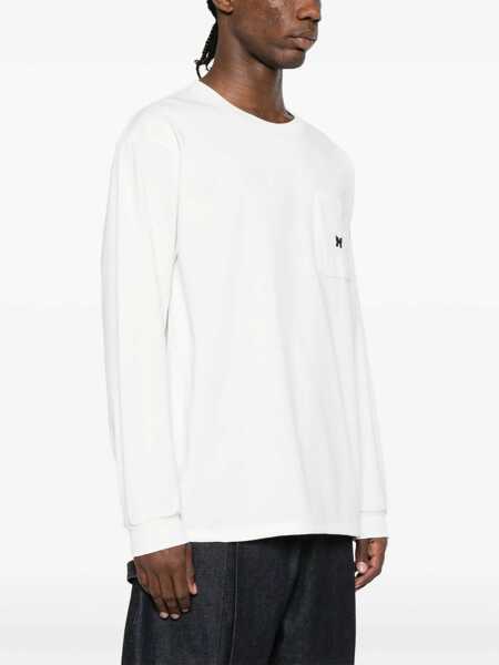 Tricouri NEEDLES T-Shirt With Logo WHITE Barbati (BM 15746411) 3