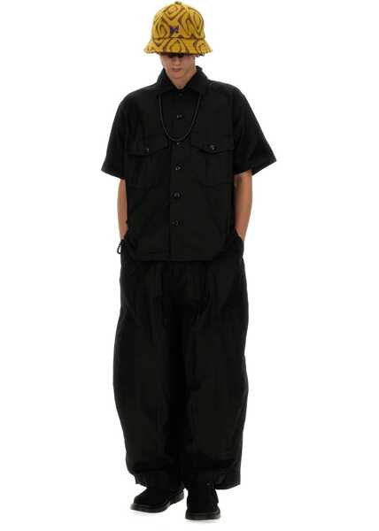 Camasi casual NEEDLES Cotton Shirt BLACK Barbati (BM 15746504) 2