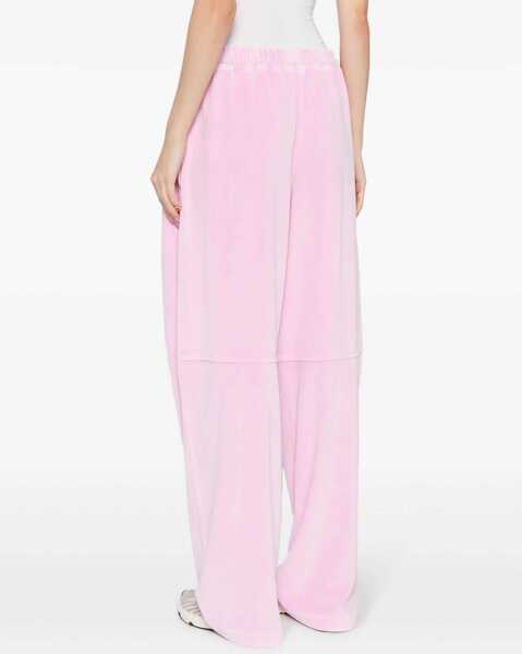 Pantaloni casual Alexander Wang Jogging Pants PINK Femei (BM 15746597) 4