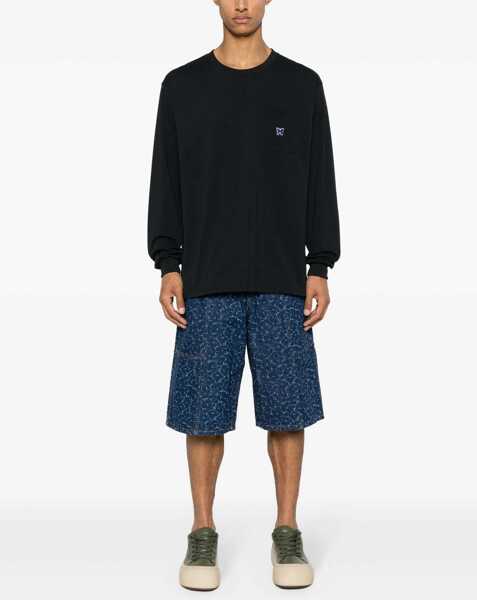 Tricouri NEEDLES T-Shirt With Logo BLACK Barbati (BM 15746603) 2