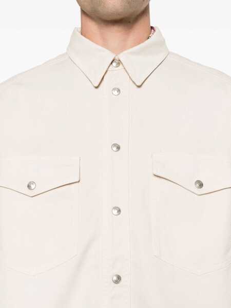 Camasi casual Isabel Marant Shirt Tailly POWDER Barbati (BM 15746663) 5