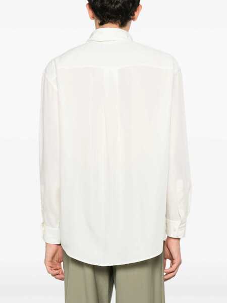 Camasi office LEMAIRE Lyocell Shirt IVORY Femei (BM 15746696) 5