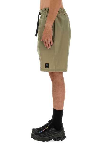 Pantaloni scurti SOUTH2 WEST8 Nylon Bermuda Shorts BEIGE Barbati (BM 15746759) 4