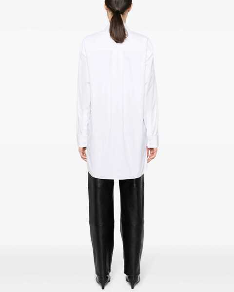 Camasi office Isabel Marant Shirt Cylvany WHITE Femei (BM 15746786) 4