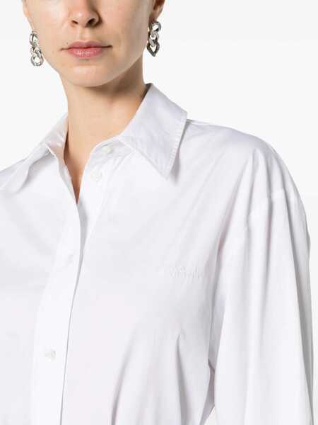Camasi office Isabel Marant Shirt Cylvany WHITE Femei (BM 15746786) 5