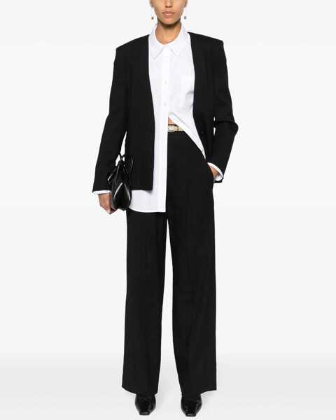 Pantaloni casual Isabel Marant Pants Staya BLACK Femei (BM 15746810) 2