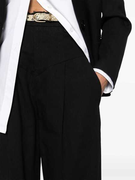 Pantaloni casual Isabel Marant Pants Staya BLACK Femei (BM 15746810) 5