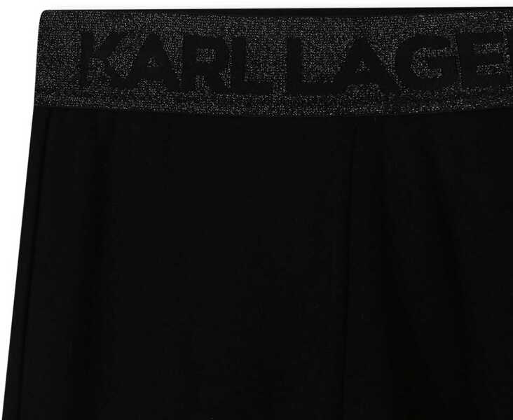 Pantaloni casual Karl Lagerfeld Leggins BLACK Fete (BM 15746888) 3