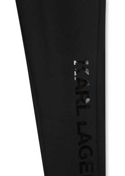 Pantaloni casual Karl Lagerfeld Leggins BLACK Fete (BM 15746888) 4
