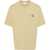 MAISON KITSUN&Eacute; "Fox Head" T-Shirt BEIGE