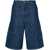 MAISON KITSUN&Eacute; Denim Bermuda Shorts DENIM