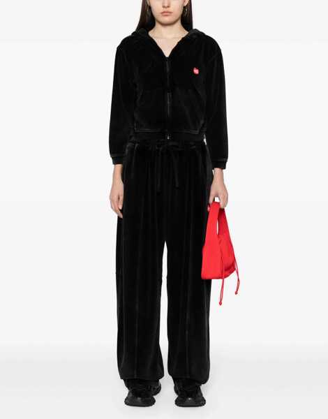 Hanorace Alexander Wang Velour Sweatshirt BLACK Femei (BM 15747038) 2