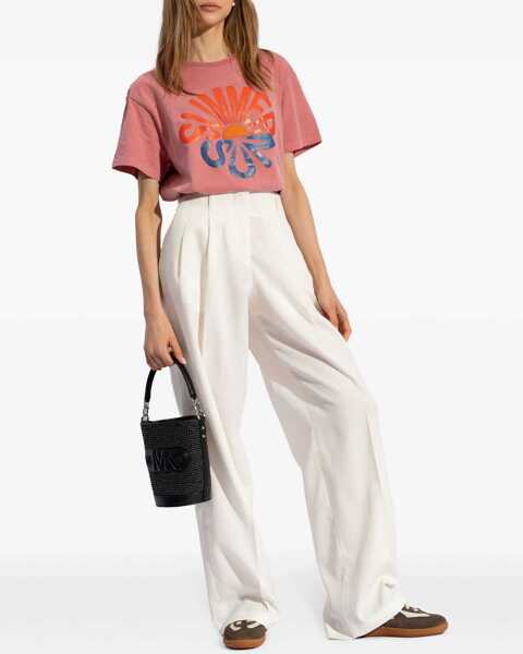 Tricouri Paul Smith Summer Sun Print T-Shirt PINK Femei (BM 15747176) 2