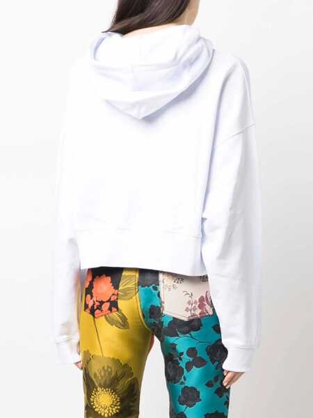 Bluze de trening MSGM Sweatshirt With Logo WHITE Femei (BM 15747272) 4